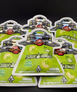DEVOUR SOUR RINGS GUMMIES 1500MG